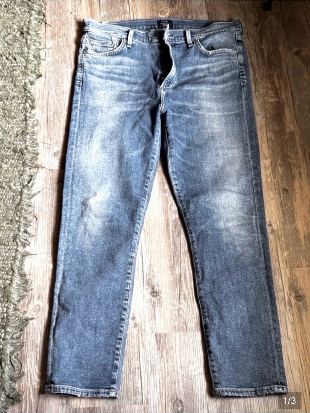 Citizens of Humanity Rocket Crop High Rise Skinny Leg Jeans Size 31